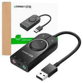 ugreen-zewnetrzna-karta-dzwiekowa-usb-do-mini-jack-kabel-15cm-czarny