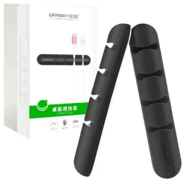 ugreen-2x-samoprzylepny-organizer-uchwyt-kabli-do-biurka-czarny