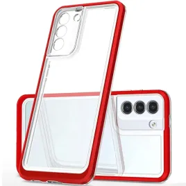 clear-etui-case-obudowa-pokrowiec-z-ramka-do-samsung-galaxy-s21-czerwony