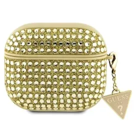 etui-guess-rhinestone-triangle-charm-case-do-airpods-3-zlote