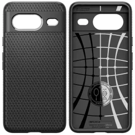 spigen-etui-liquid-air-case-na-google-pixel-8-czarny-mat-pokrowiec