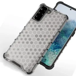 honeycomb-etui-case-obudowa-pokrowiec-do-samsung-galaxy-s22-przezroczysty