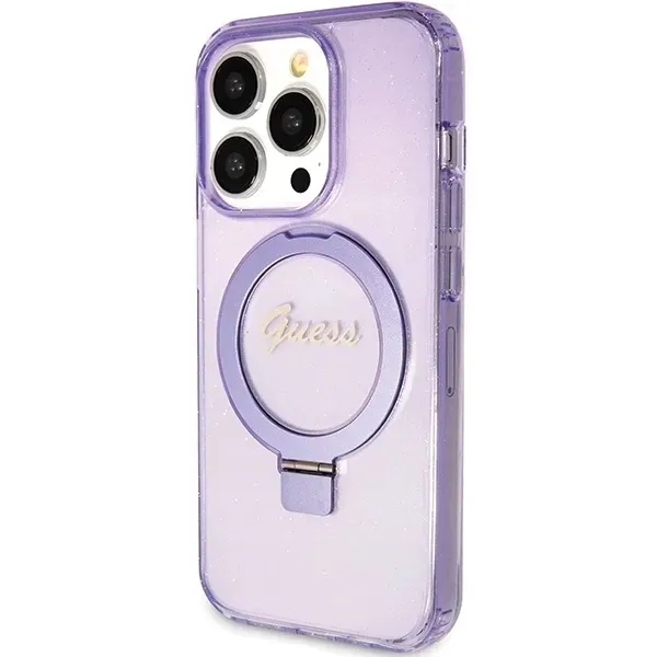 etui-guess-ring-stand-script-glitter-do-magsafe-do-iphone-15-pro-fioletowe-stan-nowy