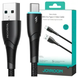 joyroom-kabel-usb-a-do-usb-c-1m-czarny-przewod-wytrzymaly-3a-mocny