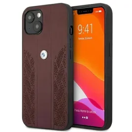 etui-bmw-leather-curve-perforate-case-pokrowiec-do-iphone-13-czerwone