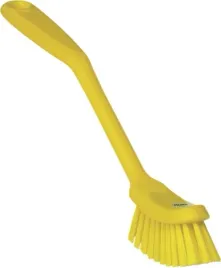 szczotka-reczna-manualna-czyszczenia-szorowania-naczyn-vikan-zolta-29cm