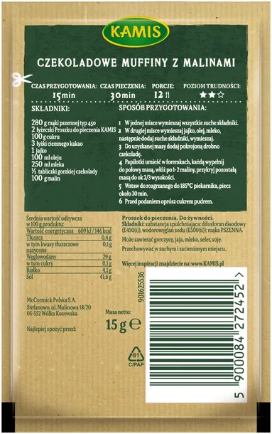 kamis-proszek-do-pieczenia-15g-waga-z-opakowaniem-15-kg