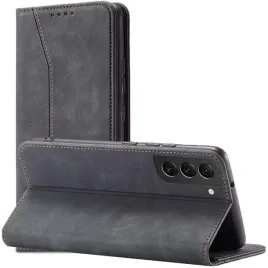 magnet-fancy-case-etui-pokrowiec-do-samsung-galaxy-s22-czarny
