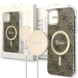 guess-etui-case-obudowa-pokrowiec-futeral-z-magsafe-do-iphone-14pro-brazowy