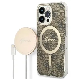 guess-zestaw-case-ladowarka-do-magsafe-do-iphone-13-pro-brazowy