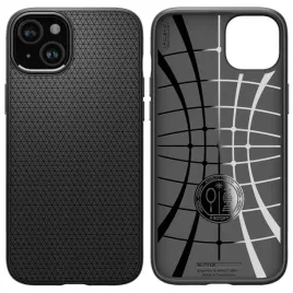 spigen-liquid-air-case-do-iphone-15-plus-matte-black-etui-pokrowiec