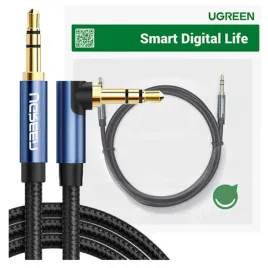 ugreen-kabel-audio-aux-katowy-mini-jack-35mm-2m-niebieski-wytrzymaly