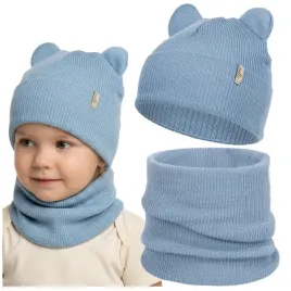 komplet-czapka-komin-dla-chlopca-dziewczynki-wiosna-jesien-merino-uszka