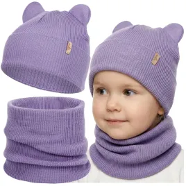 komplet-czapka-i-komin-wiosenny-dzieciecy-merino-oddychajacy-z-uszkami
