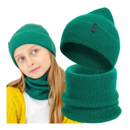 czapka-komin-dzieciecy-zestaw-dla-dziecka-chlopiec-dziewczynka-merino-52-54