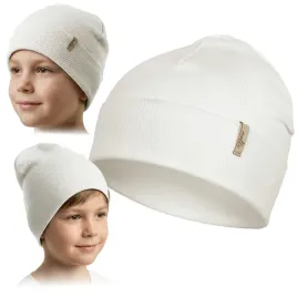 czapka-wiosenna-dla-dziewczynki-chlopca-dwuwarstwowa-podwijana-beanie-52-54