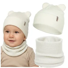czapka-komin-komplet-wiosenny-prazek-welna-merino-z-uszkami-niemowlecy