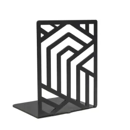podporka-do-ksiazek-geometria-abstrakcja-metalowa-czarna-stojak-dekoracyjny