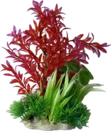 roslina-do-akwarium-sztuczna-bordowa-plywajaca-naturalny-wyglad
