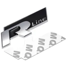 emblemat-logo-r-line-blotnik-tyl-volkswagen-vw-golf-scirocco-czarny-chrom