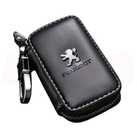 skorzane-etui-na-klucze-peugeot-logo-kluczyk-samochodowy-elegancki-brelok