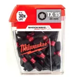 bit-shockwave-cd-tx15-25mm-milwaukee-25szt-stan-nowy