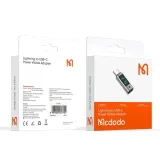 mcdodo-adapter-przejsciowka-usb-c-usb-typ-c-do-lightning-iphone-60w-miernik-waga-z-opakowaniem-0-03-kg-stan-nowy