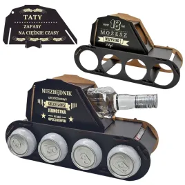 Zdjęcie produktu ŚMIESZNY PREZENT NA 18 40 URODZINY SKRZYNKA CZOŁG_ dla taty dzień chłopaka