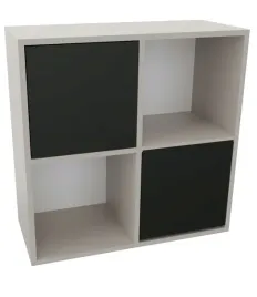 regal-modulowy-trefl-2d-kaszmir-18mm-push-click-cichy-domyk-czarne-fronty