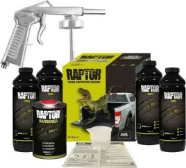 lakier-akrylowy-u-pol-raptor-czarny-3790-ml-z-utwardzaczem-i-pistoletem