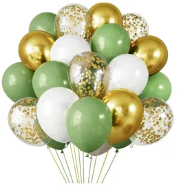 zestaw-balonow-zielone-zlote-z-konfetti-boho-slub-komunia-urodziny-chrzest