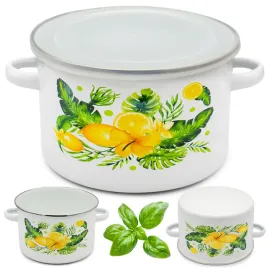 garnek-z-pokrywka-185l-emaliowany-garnuszek-na-zupy-kuchenny-cytryny-16cm