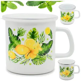 kubek-emaliowany-z-pokrywka-600ml-cytryny-uniwersalny-do-mleka-kawy-10cm