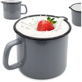 kubek-emaliowany-12l-tradycyjny-stalowy-z-dziobkiem-szary-uniwersalny-14cm