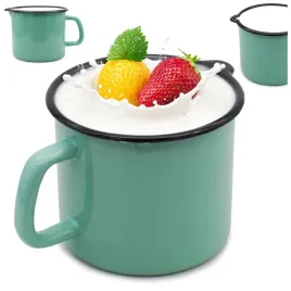 kubek-emaliowany-16l-tradycyjny-z-dziobkiem-seledynowy-uniwersalny-16cm