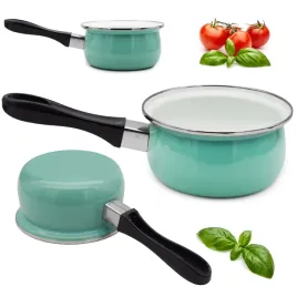 rondel-900ml-emaliowany-seledynowy-z-raczka-uniwersalny-do-gotowania-14cm