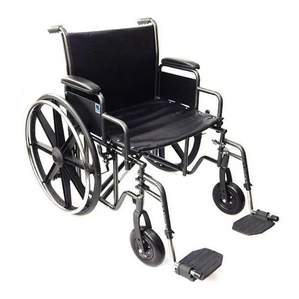 Wózek inwalidzki bariatryczny 225 kg transportowy Timago Big Tim 61 cm