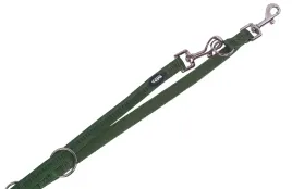 smycz-dla-psa-nobby-soft-grup-l-xl-25mm-200m-ciemnozielona-lesna