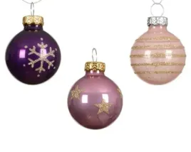 bombki-szklane-dekorowane-okragle-rozowe-mix-3cm-9szt