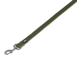 smycz-dla-psa-nobby-classic-preno-m-l-20-25mm-120m-ciemnozielona-lesna