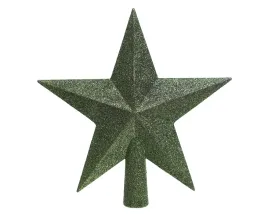 szpic-czubek-choinkowy-gwiazda-na-choinke-zielona-brokatowa-19cm