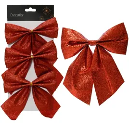 kokardy-kokardki-ozdobne-czerwone-brokatowe-na-choinke-diy-15cm-3szt