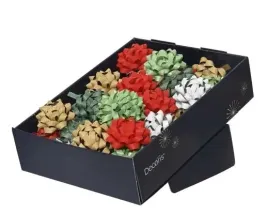 kokardka-ozdobna-z-brokatem-mix-8cm