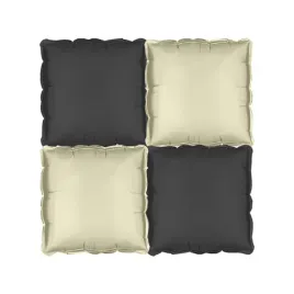 balon-foliowy-kurtyna-dwustronna-kwadrat-czarno-bezowy-35x35cm-4szt