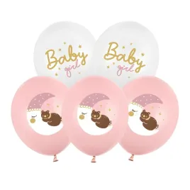 balony-lateksowe-biale-rozowe-mis-baby-girl-na-baby-shower-6szt-30cm