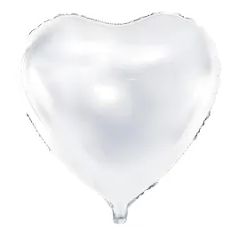 balon-foliowy-w-ksztalcie-serca-matowy-bialy-na-wesele-45cm