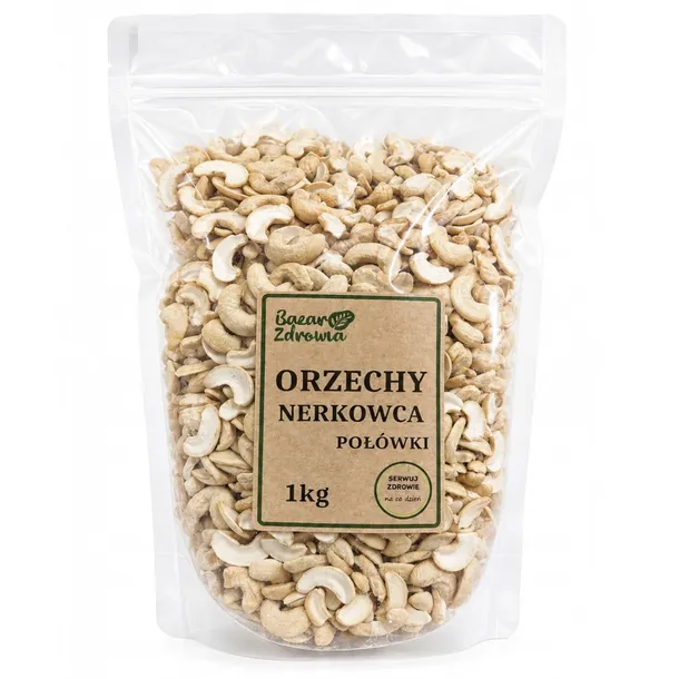 Orzechy Nerkowca 1kg Połówki