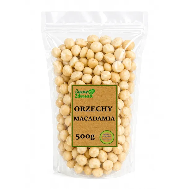 Orzechy Macadamia 500g Makadamia łuskane