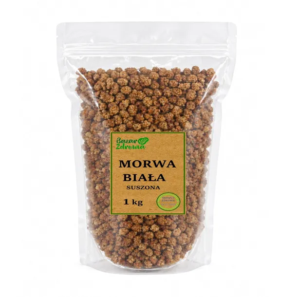 MORWA BIAŁA SUSZONA 1KG NATURALNA