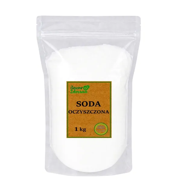 SODA OCZYSZCZONA WODOROWĘGLAN SODU 1KG SPOŻYWCZA